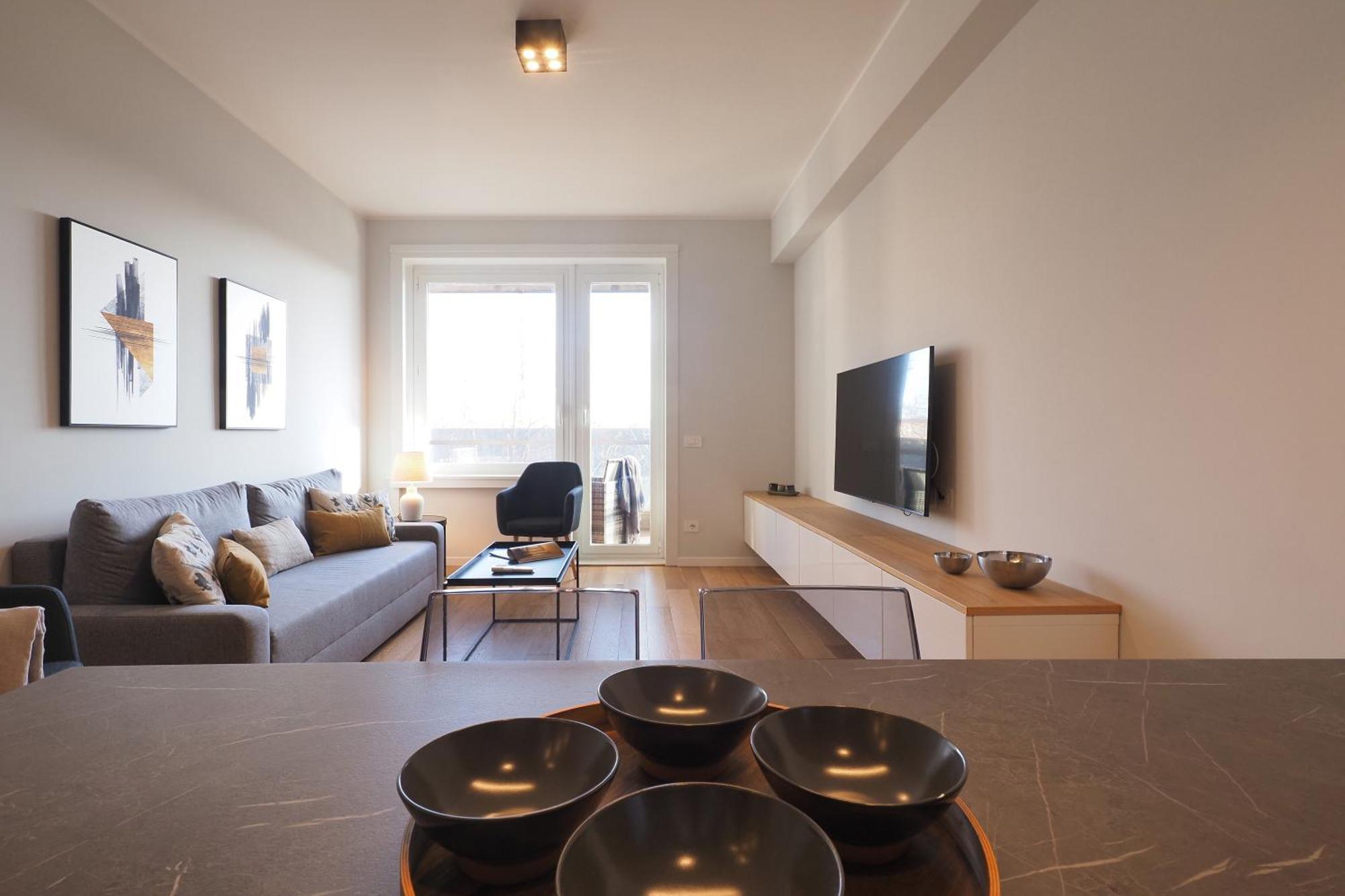 Apartamento Splendida Vista Sul Parco - 2 E 2 Bagni Milán